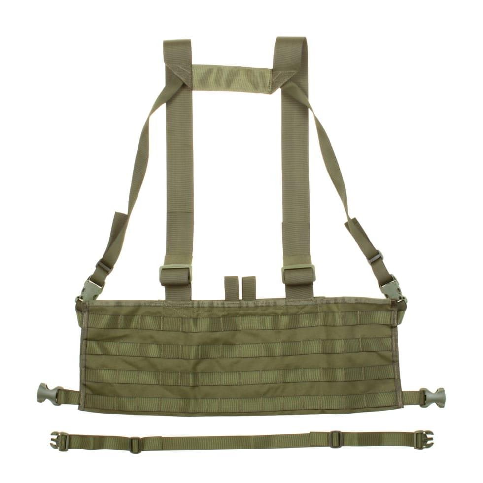 Vesta chest rig MOLLE PALS vazba lehká 600D OLIVE DRAB