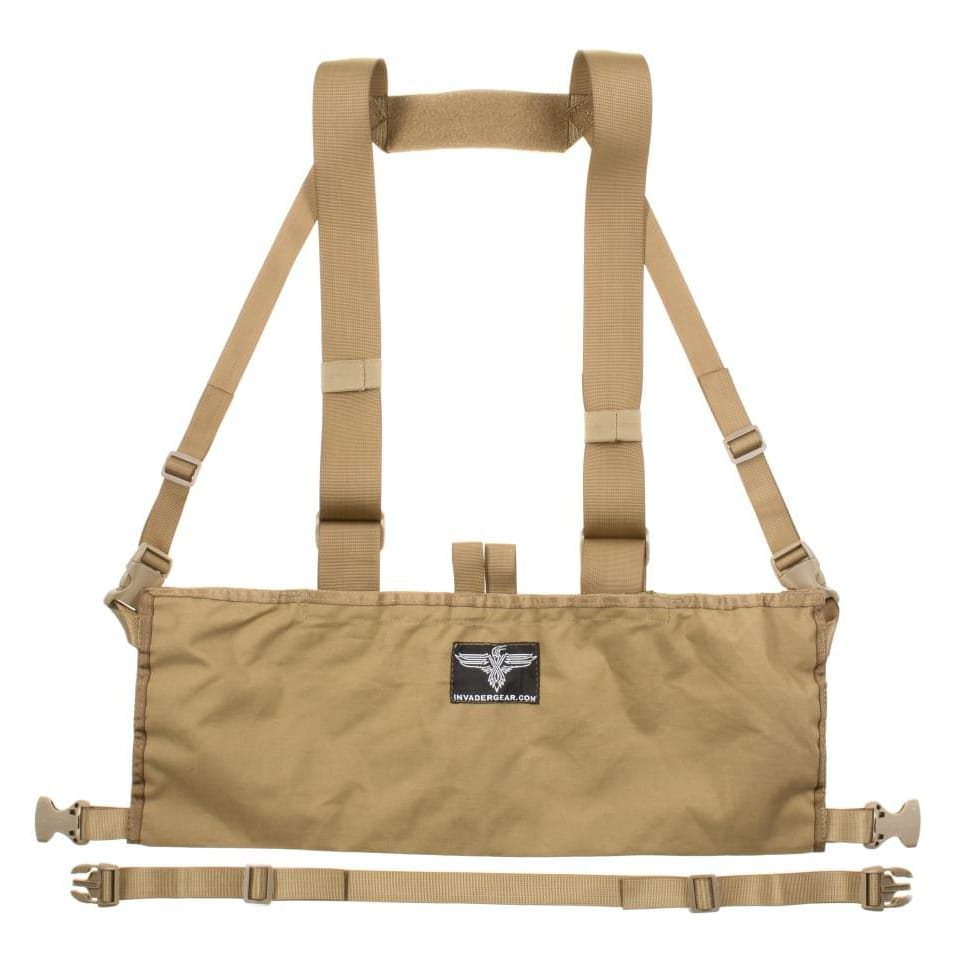 Vesta chest rig MOLLE PALS vazba lehká 600D COYOTE