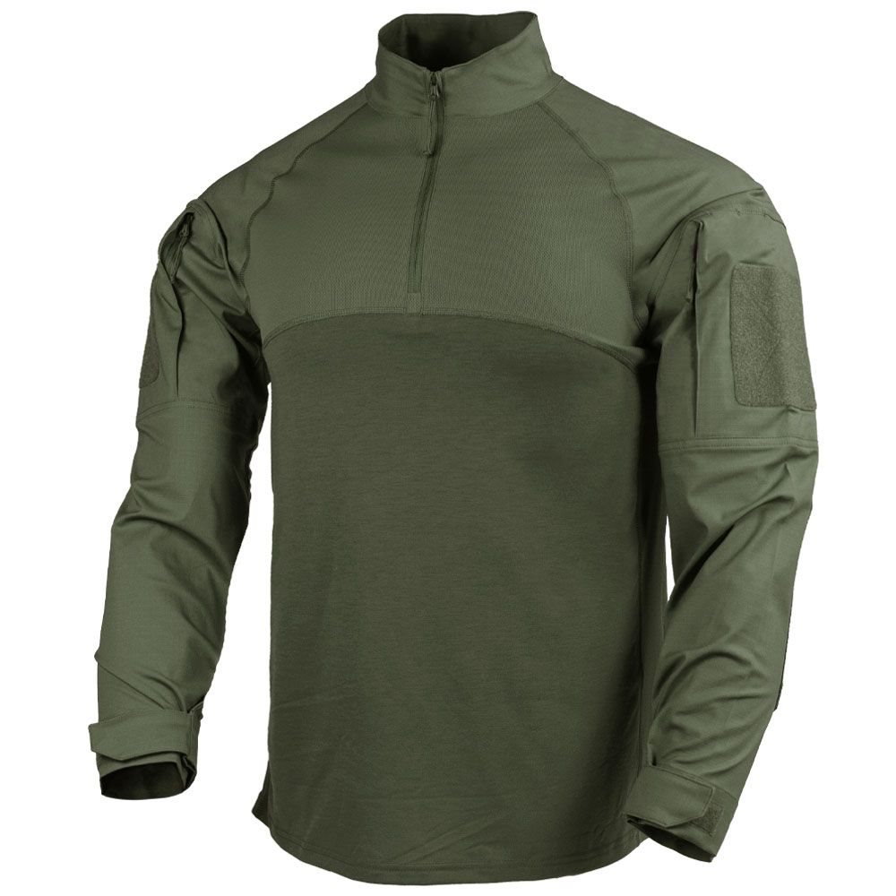 Levně Košile taktická COMBAT GEN II se zipem ZELENÁ