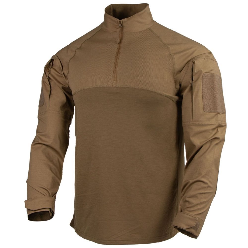 Levně Košile taktická COMBAT GEN II se zipem TAN