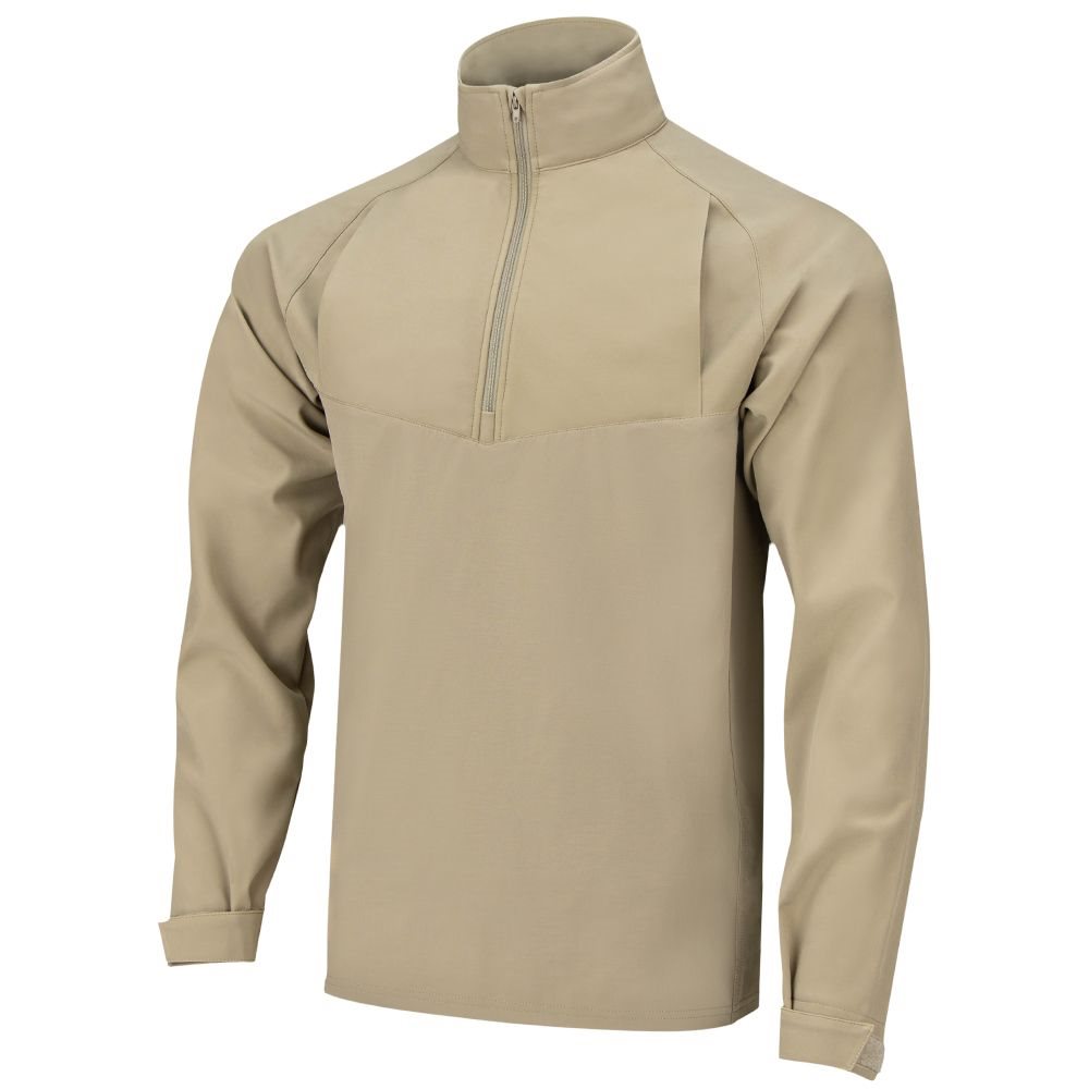 Levně Bunda PATROL GEN II SOFTSHELL 1/4 zip SILVER TAN