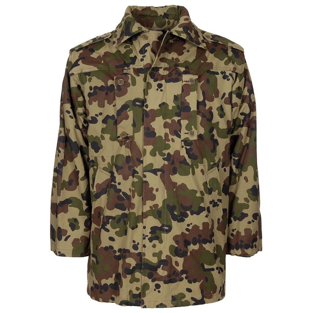 Levně Bunda parka maskovaná M94 rumunská DALMATIAN CAMO s vložkou