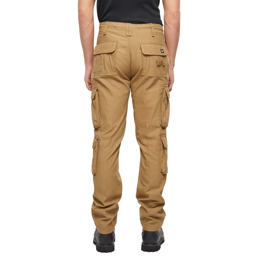 Kalhoty PURE SLIM FIT vintage PÍSKOVÉ vel. 5XL