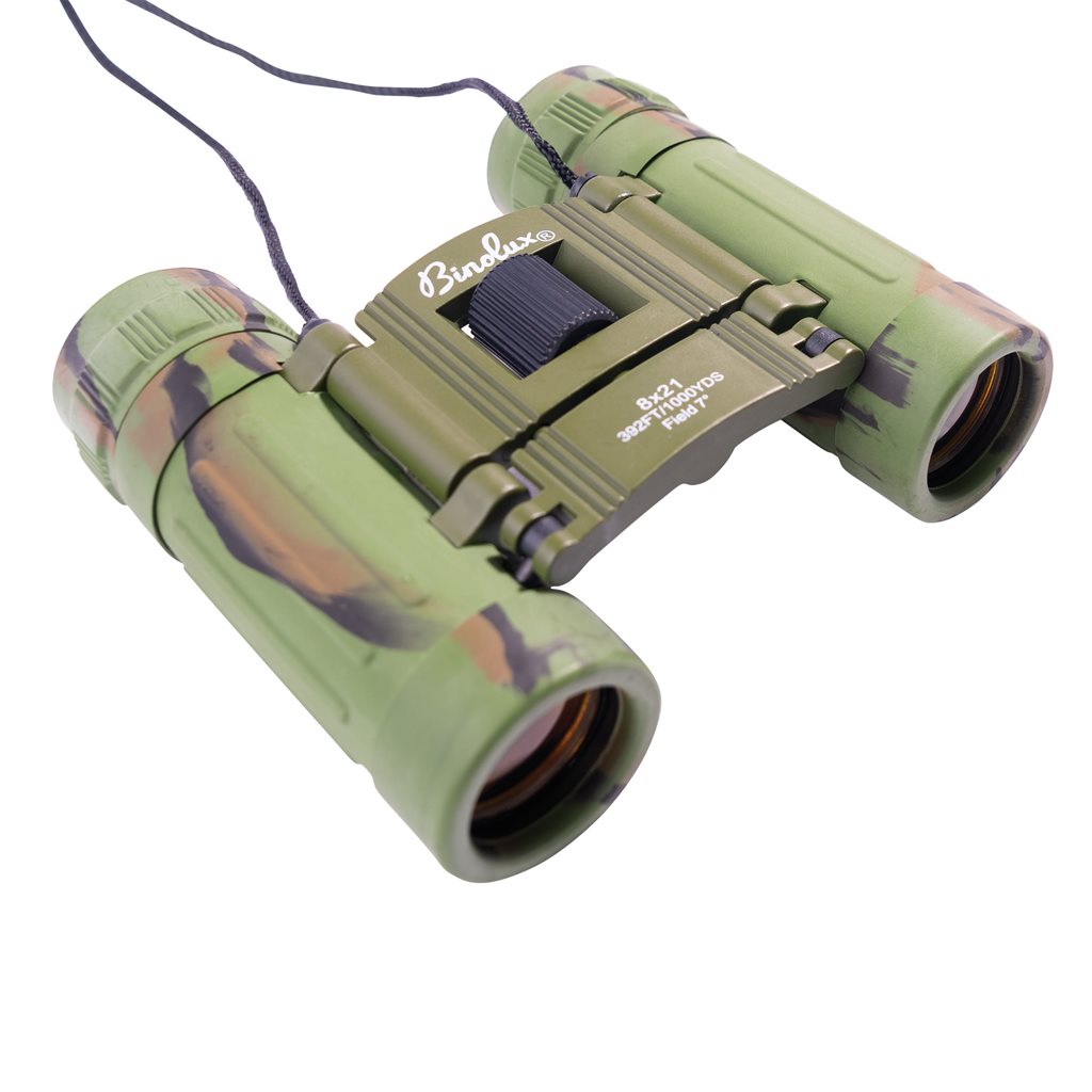 Levně ROTHCO dalekohled 8x21 skládací maskovaný WOODLAND