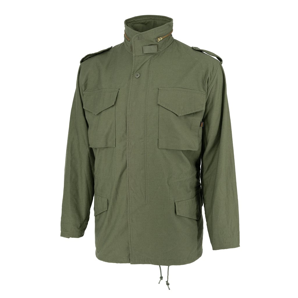 Levně Bunda parka US model M-65 H.P.S. NYCO ZELENÁ