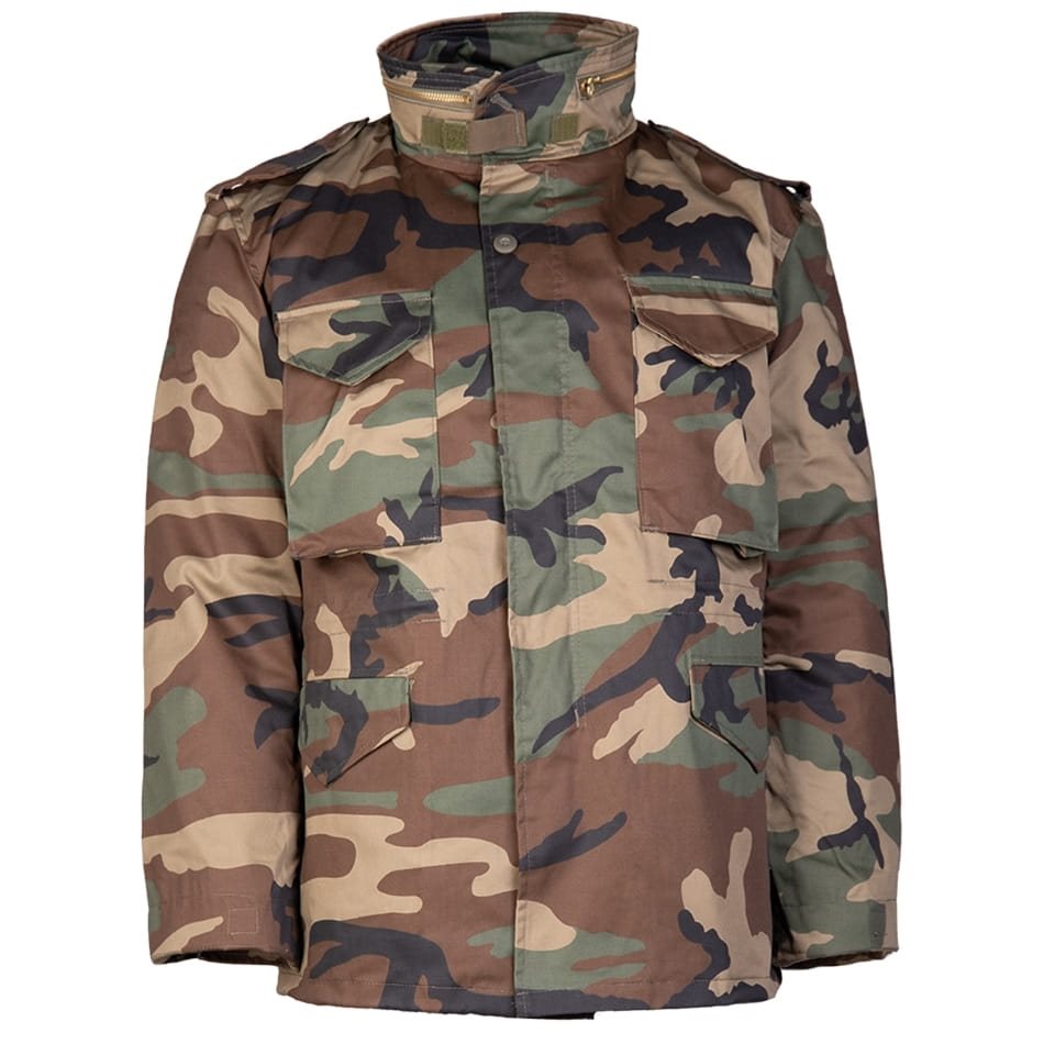 Levně Bunda US M65 imp. s vložkou WOODLAND