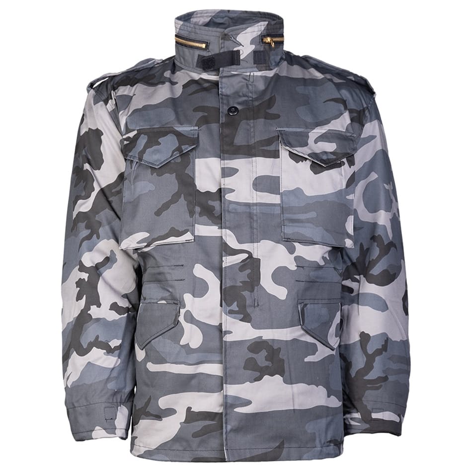 Levně Bunda US M65 imp. s vložkou DARK CAMO