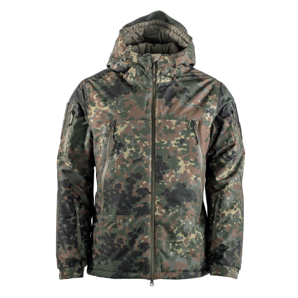 Bunda zimní s kapucí ECW Level 7 FLECKTARN vel. S