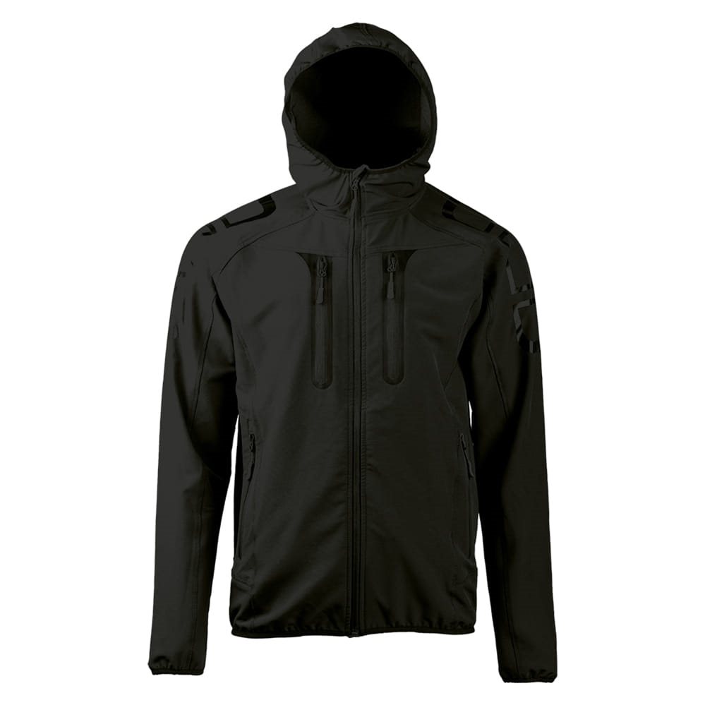 Levně Bunda softshellová DYNAMIC FORCE FLEX-TECH ČERNÁ