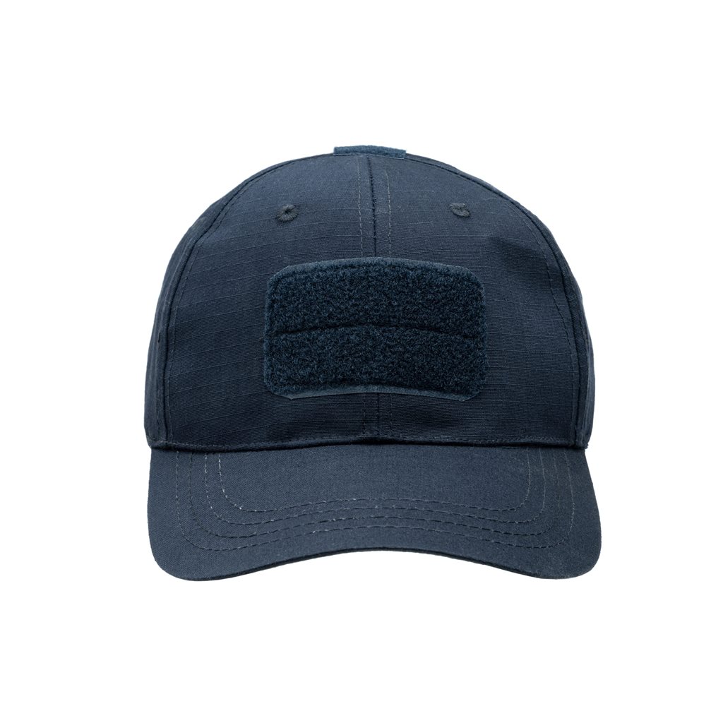 Čepice baseball rip-stop VELCRO MODRÁ
