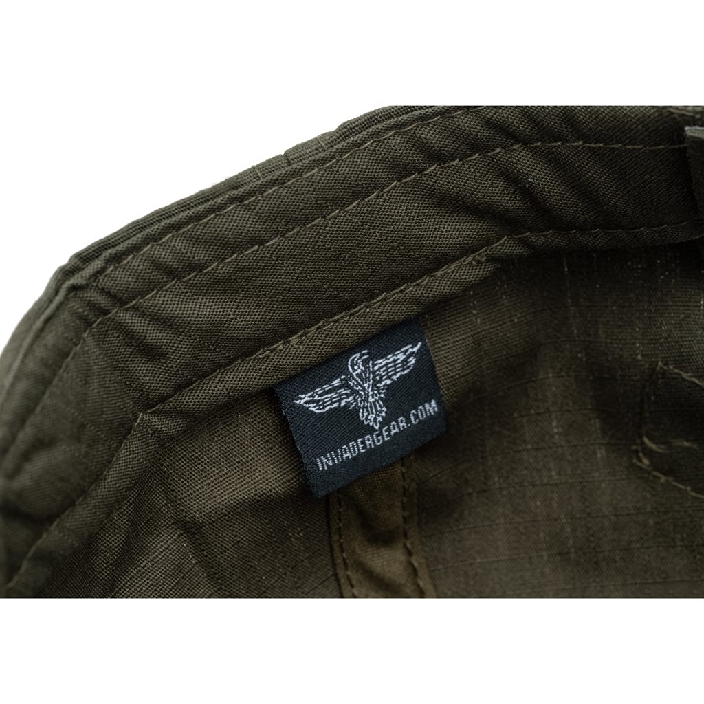 Čepice baseball rip-stop VELCRO RANGER GREEN