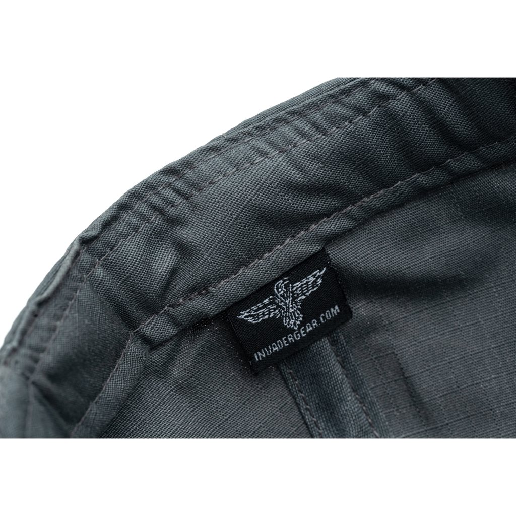 Čepice baseball rip-stop VELCRO ŠEDÁ