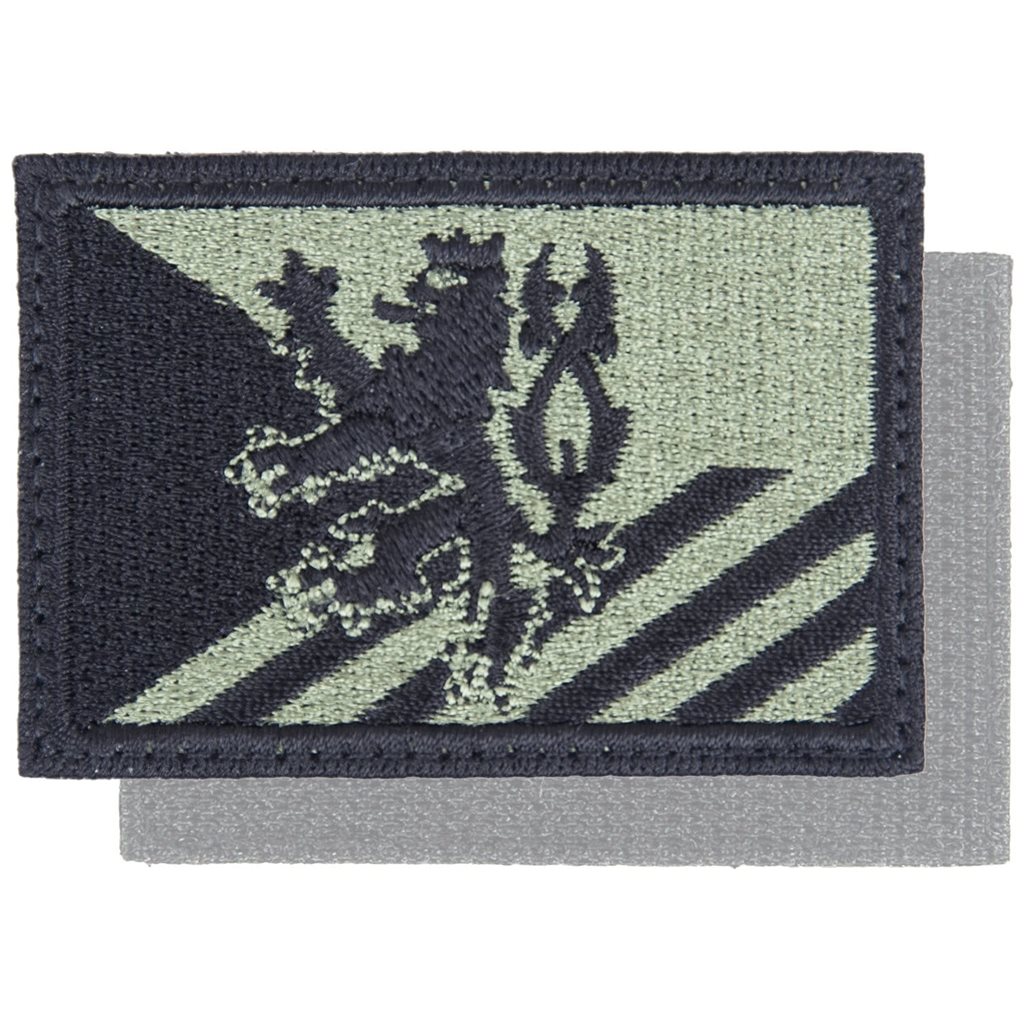 Levně MILITARY RANGE nášivka ČESKÁ REPUBLIKA + LEV šikmé pruhy bojová