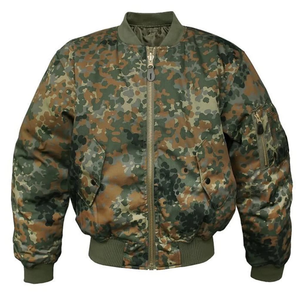 Bunda US MA1 bomber FLECKTARN vel.L