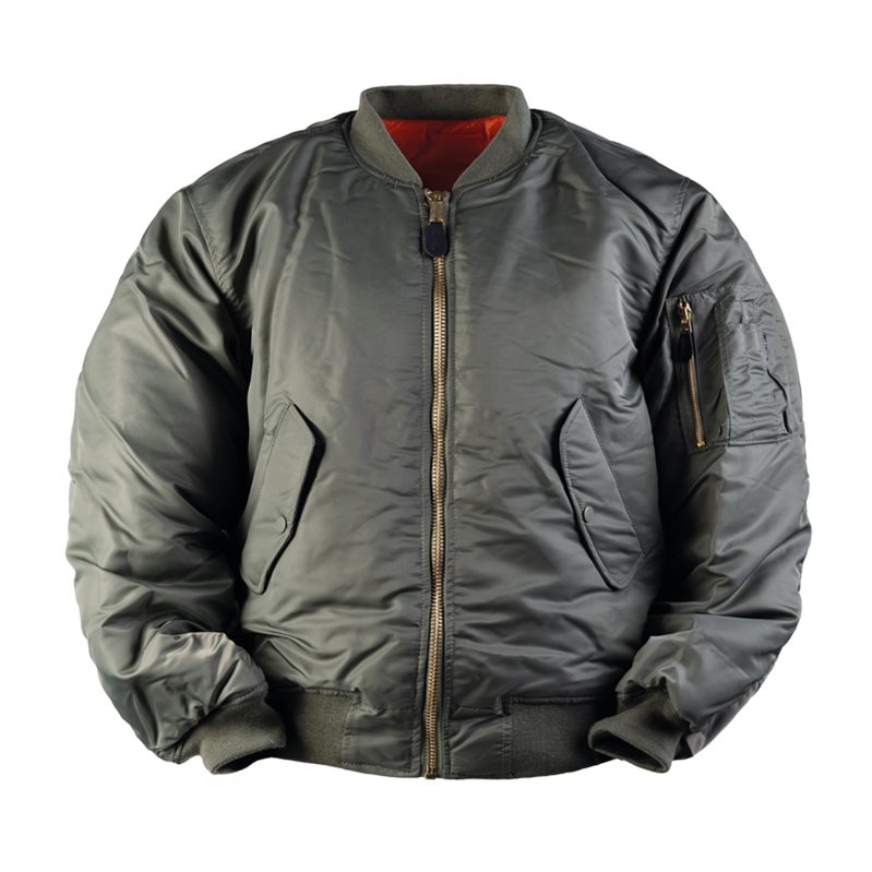 Levně Bunda bomber MA1® BASIC ZELENÁ