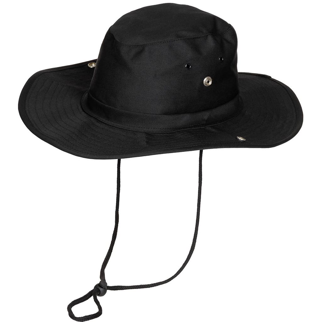 Levně Klobouk bush ČERNÝ