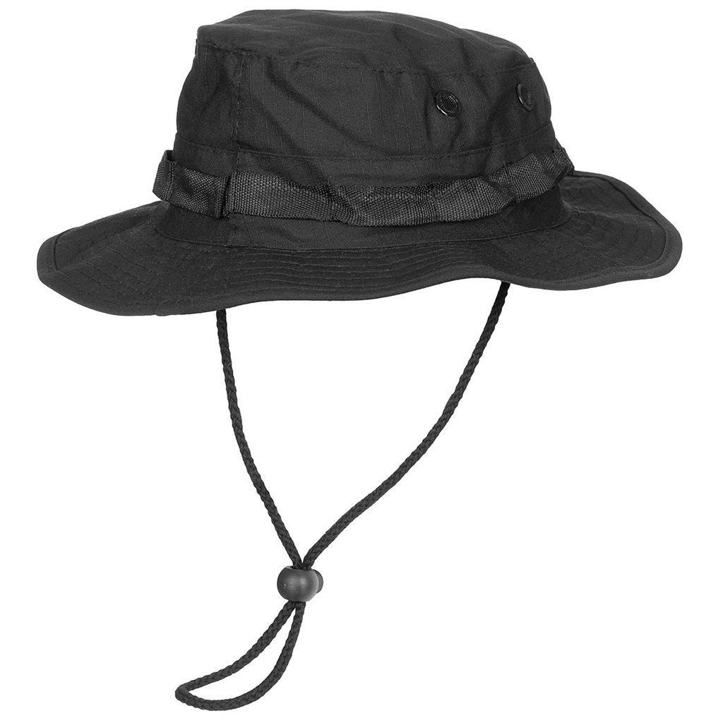 Levně Klobouk US GI rip-stop ČERNÝ