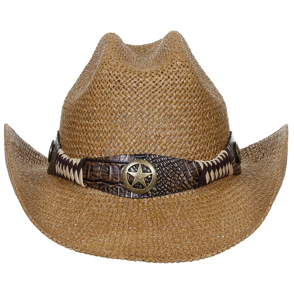 Levně FOX Outdoor klobouk slaměný GEORGIA