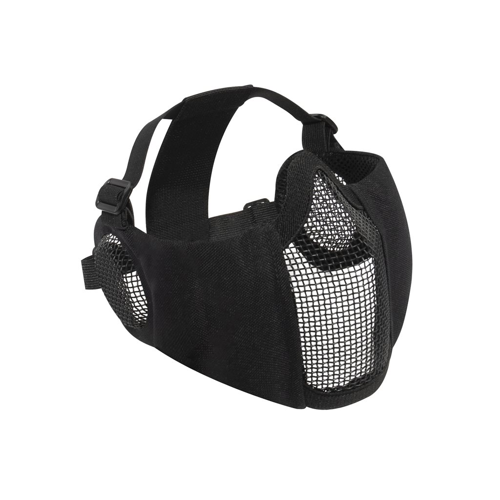 Levně ROTHCO Maska GUARD s ochranou uší ČERNÁ
