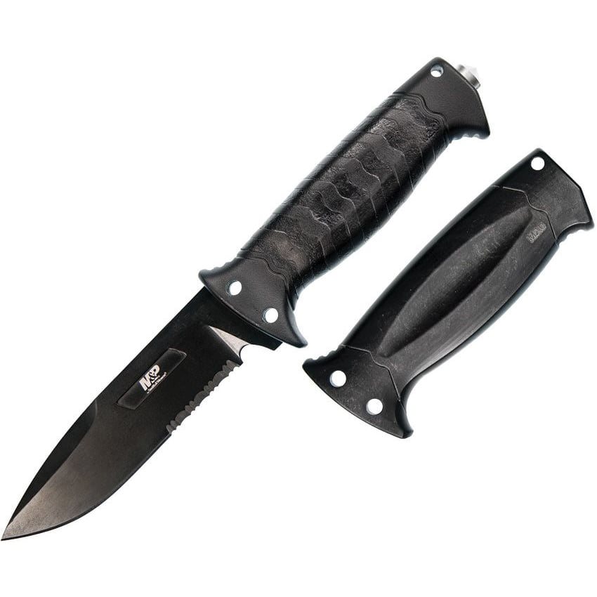 Levně Smith & Wesson nůž GRIPSWAP vyměnitelná rukojeť ČERNÝ