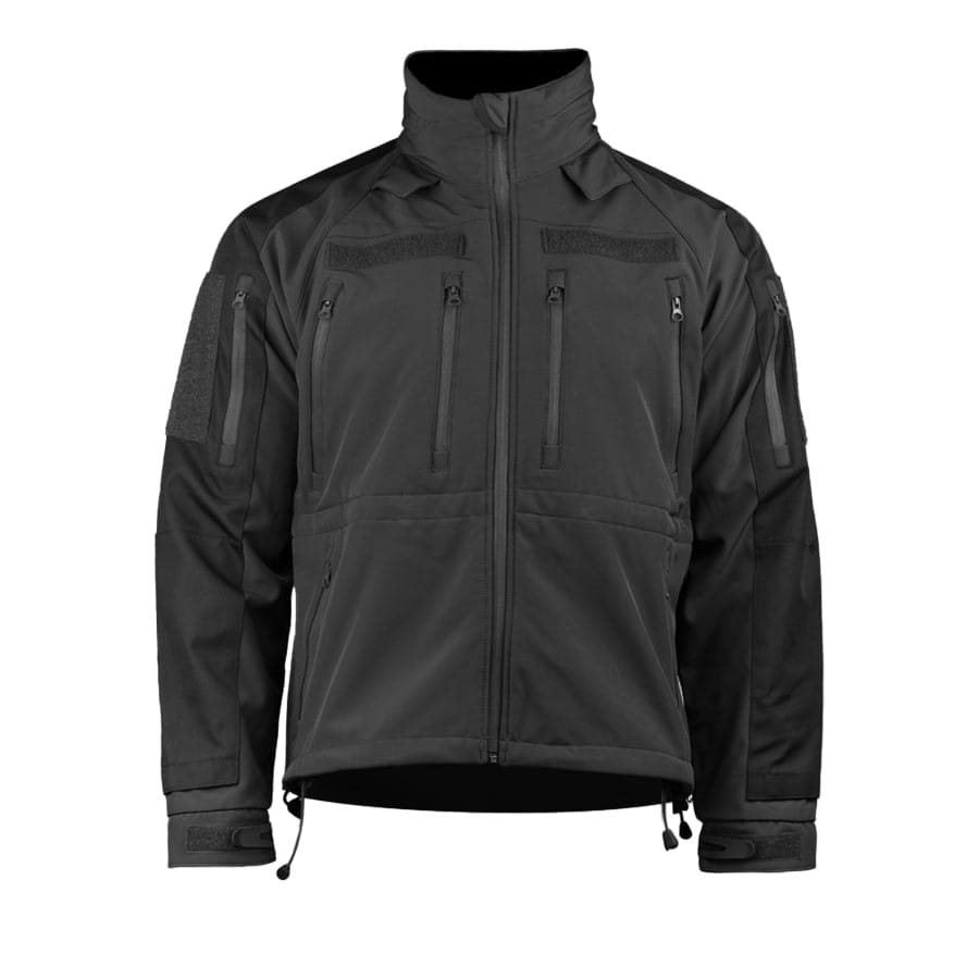 Levně Bunda SOFTSHELL PLUS ČERNÁ