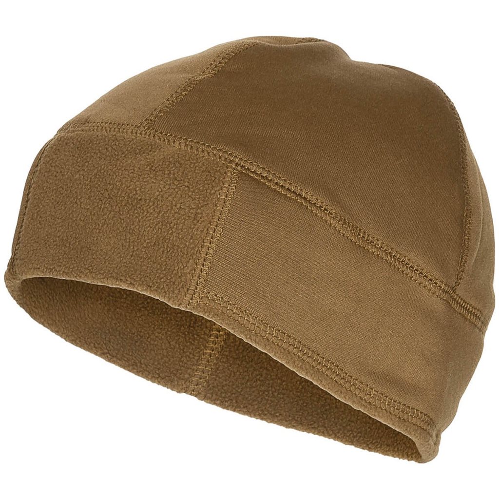 Levně Čepice fleece extra teplá COYOTE