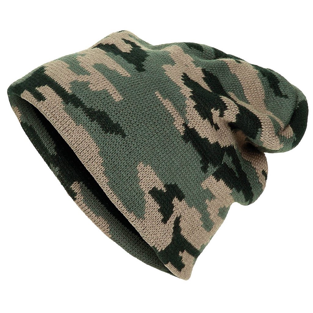 Levně MFH čepice pletená BEANIE WOODLAND