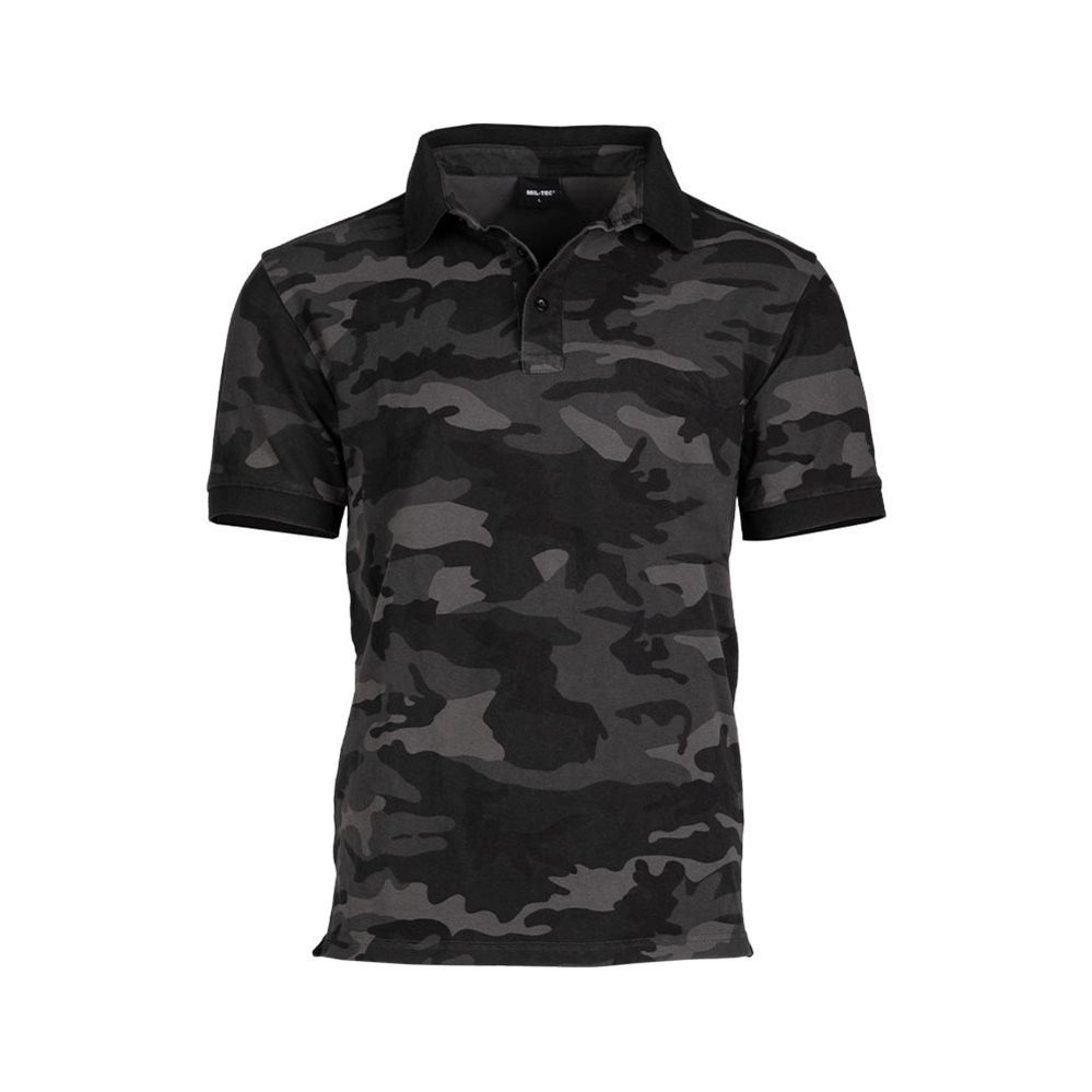Levně Triko/polokošile krátký rukáv DARK CAMO