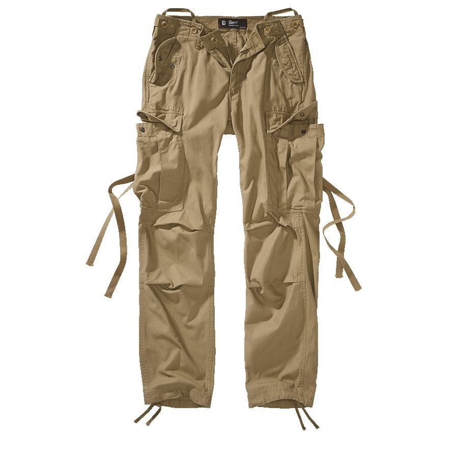 Levně Kalhoty dámské M65 CAMEL PÍSKOVÉ