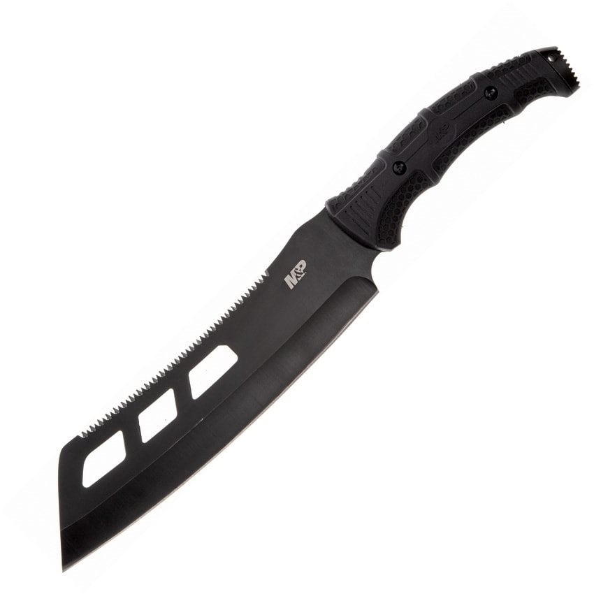 Levně Smith & Wesson mačeta CLEAVER M&P s pouzdrem ČERNÁ