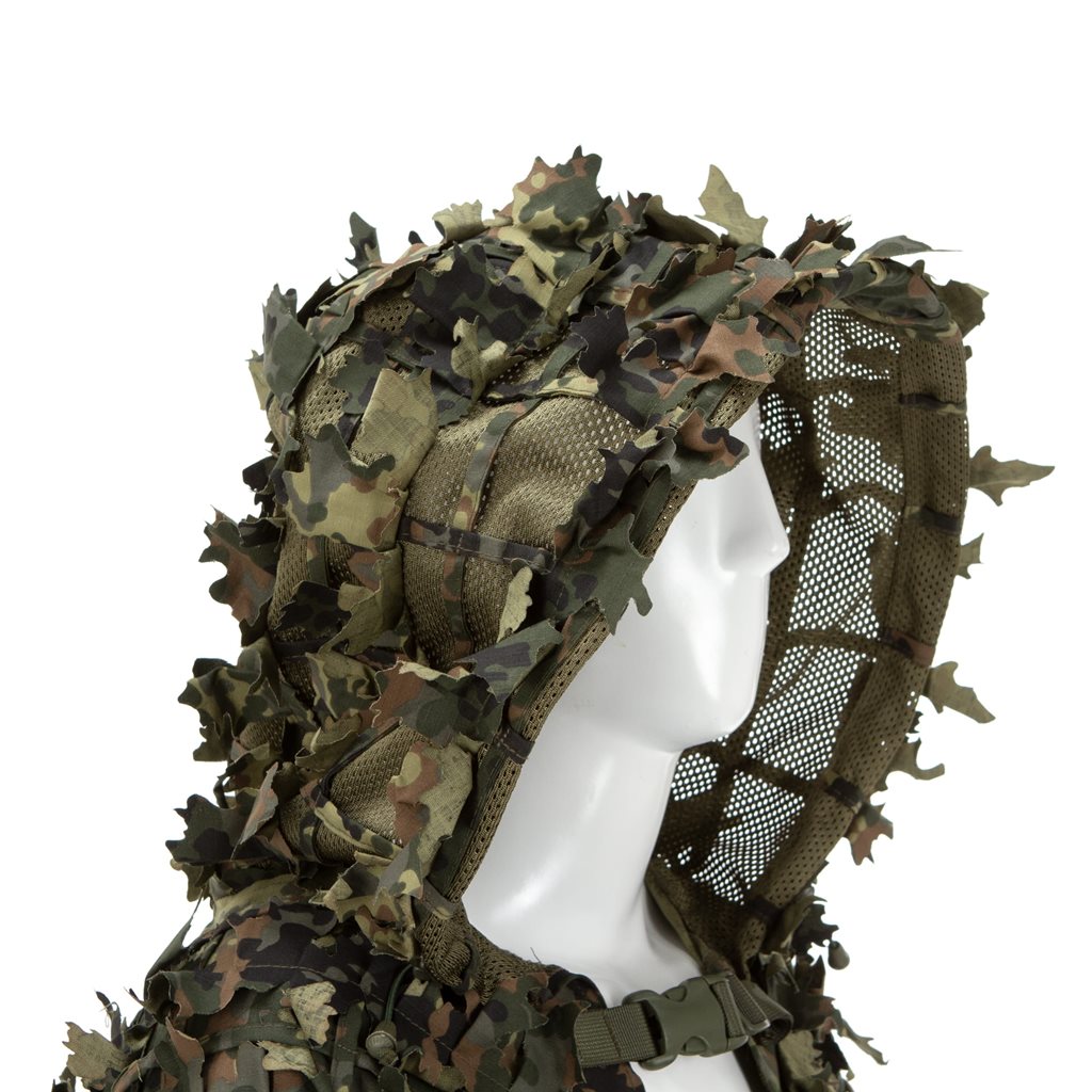 Převlek maskovací GHILLIE BASE LEAF FLECKTARN