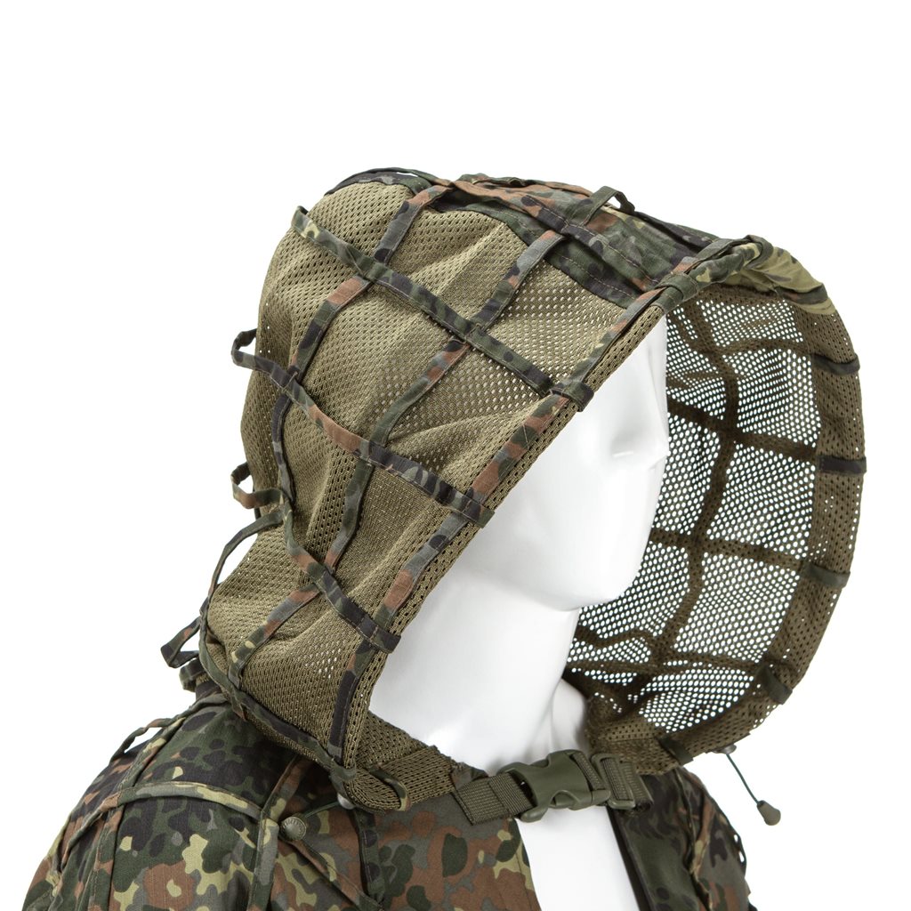Převlek maskovací GHILLIE BASE PLAIN FLECKTARN
