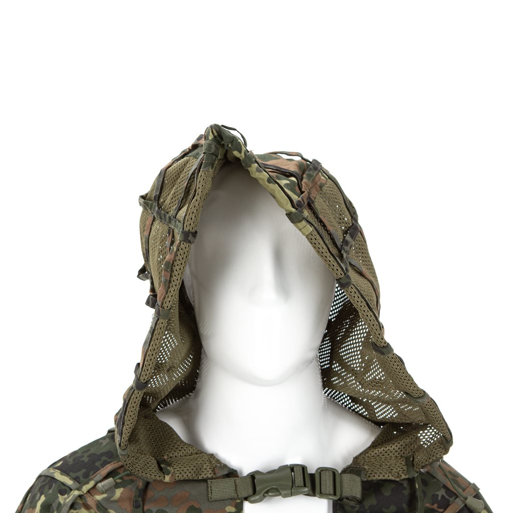 Převlek maskovací GHILLIE BASE PLAIN FLECKTARN