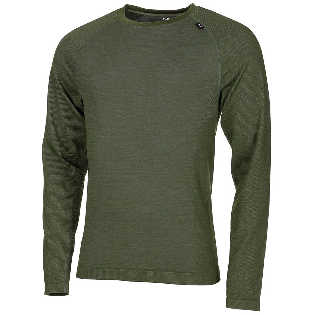 Triko funkční MERINO 50 ZELENÉ vel. XXL-3XL