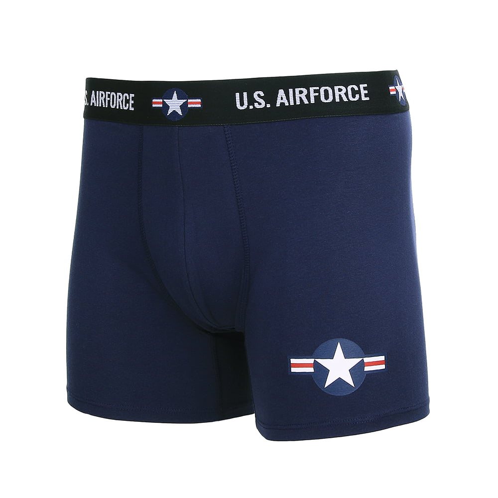Levně Trenýrky Boxer US Airforce MODRÉ