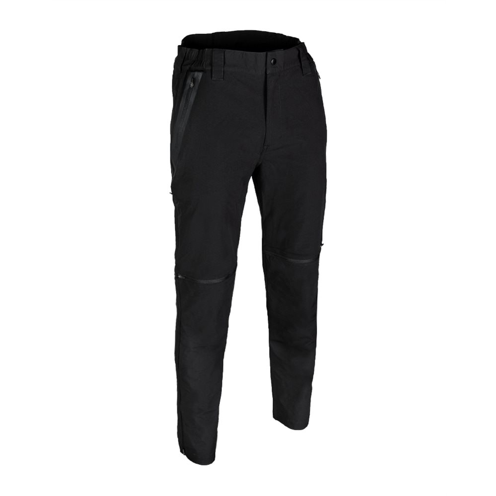Levně Kalhoty PERFORMANCE odepínací ZIP-OFF ČERNÉ