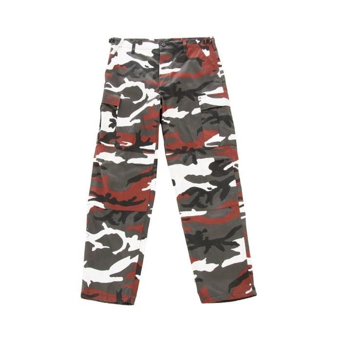 Levně Kalhoty US BDU POLY polní REDCAMO
