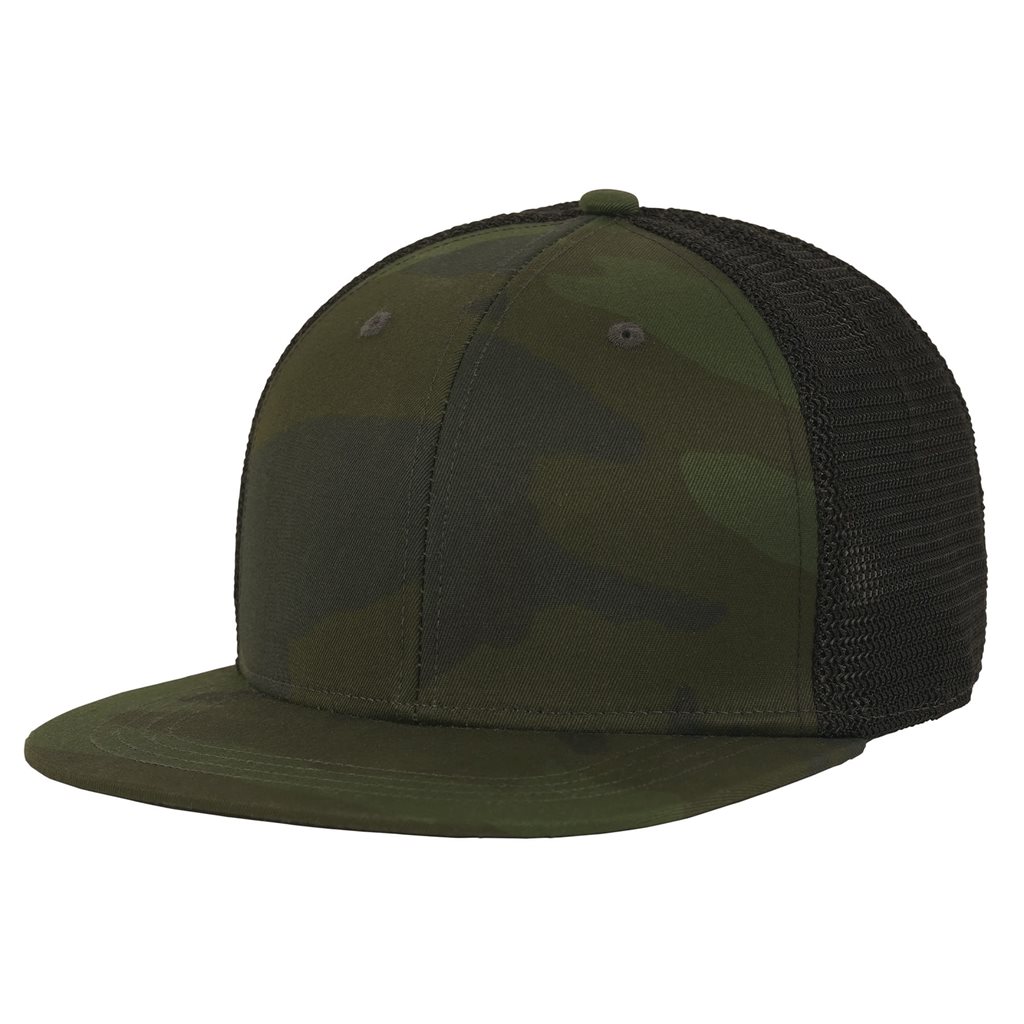 Levně ROTHCO čepice TRUCKER síťovaná MIDNIGHT WOODLAND CAMO