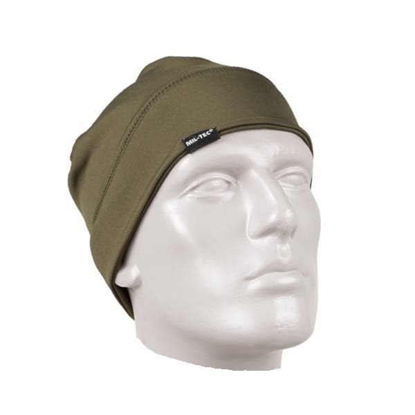 Levně MIL-TEC čepice ELASTIC FLEECE ZELENÁ