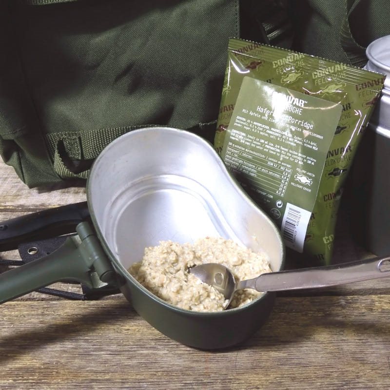 Levně CONVAR Feldküche kaše ovesná MILITARY GRADE dehydrovaná 80 g