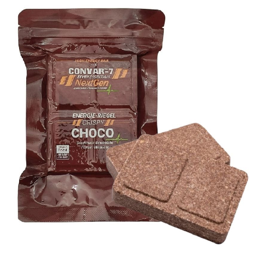 Levně CONVAR Feldküche tyčinka energetická NEXTGEN CRISPY CHOCO 120 g