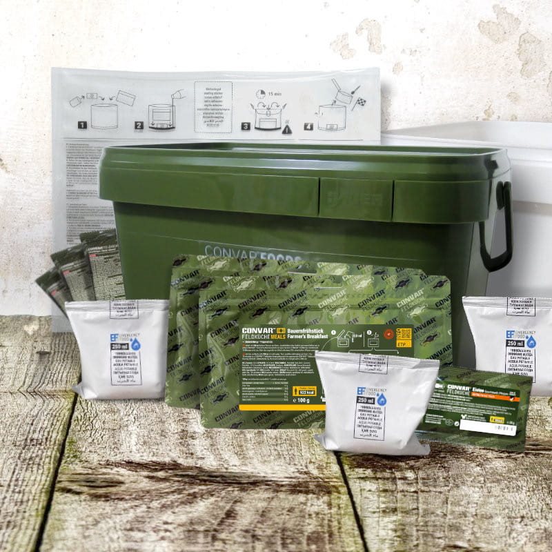 CONVAR Feldküche jídlo dehydrované na 72 hodin