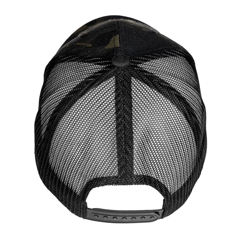 Čepice baseball TRUCKER se síťkou MULTICAM BLACK®