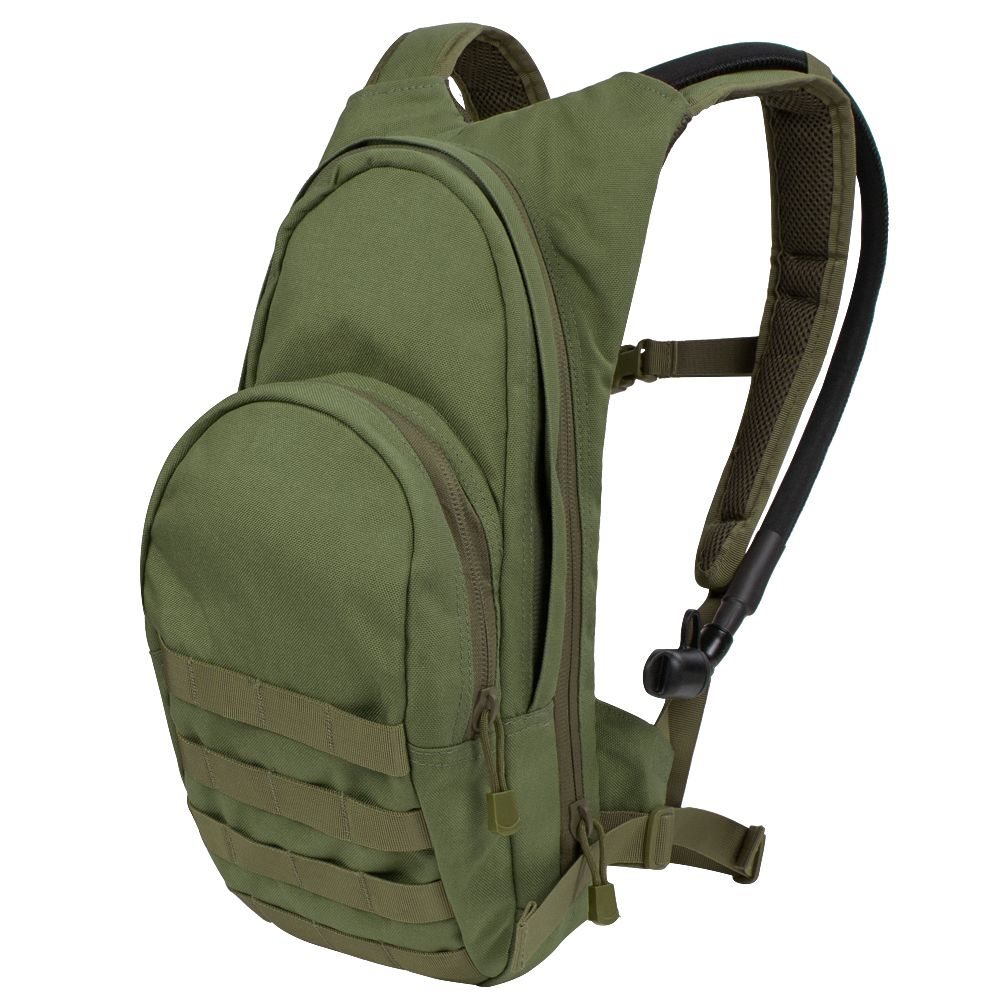 Levně CONDOR OUTDOOR vak na vodu HYDRATION včetně vaku 2,5l ZELENÝ