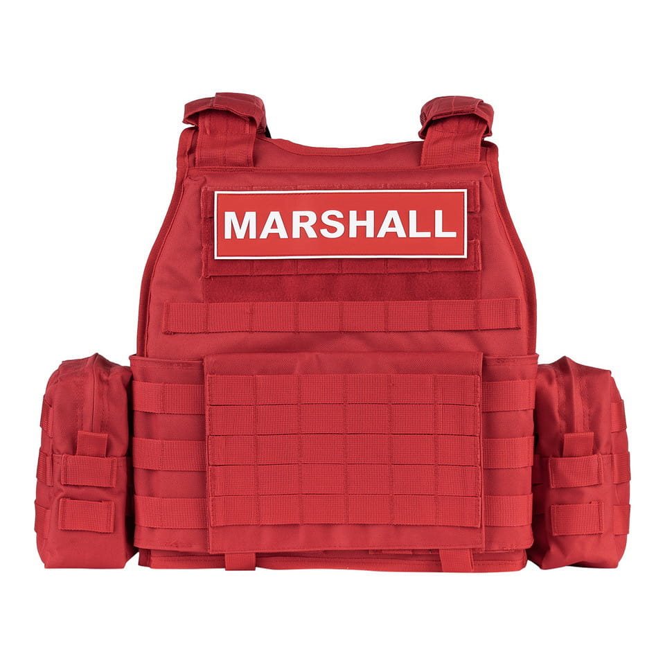 Levně 101INC vesta taktická Marshall ČERVENÁ