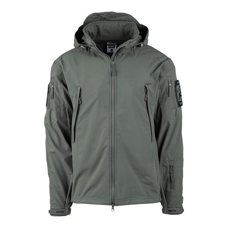 Levně Bunda TACTICAL 101 INC Softshell ŠEDÁ