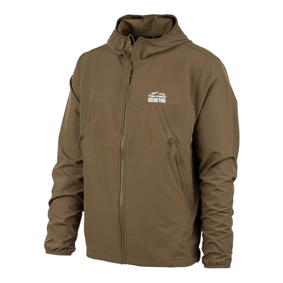Levně Bunda TRAIL softshell COYOTE