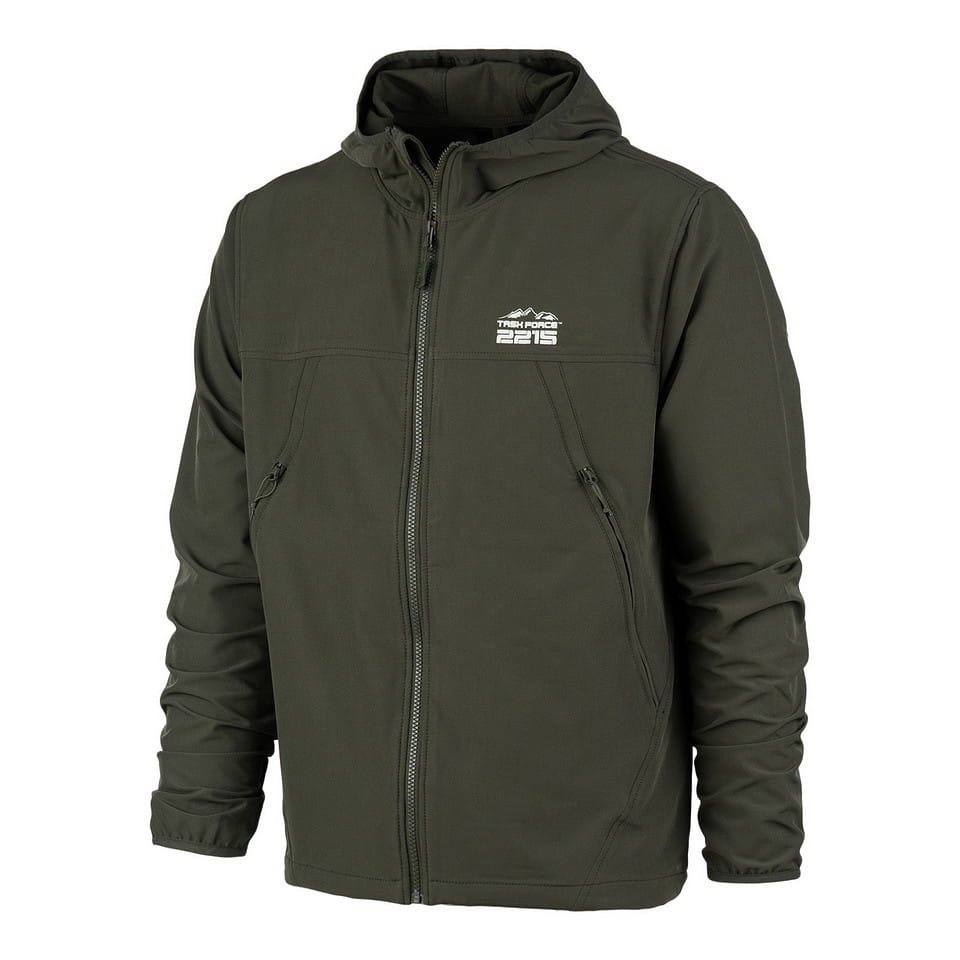 Levně Bunda TRAIL softshell ZELENÁ RANGER GREEN