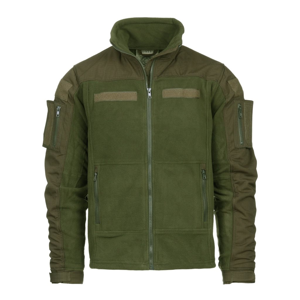 Levně Bunda COMBAT FLEECE ZELENÁ