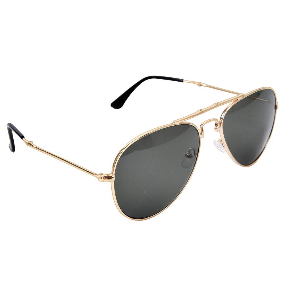 Brýle pilotní AVIATOR skládací ZLATÉ/KOUŘOVÉ